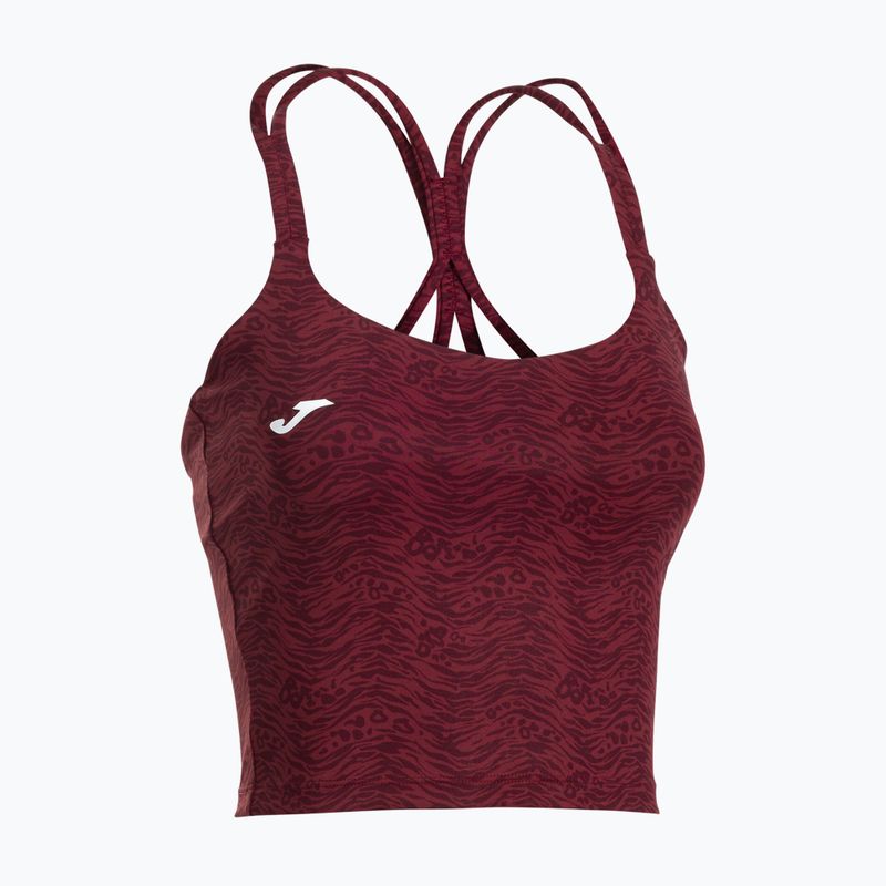 Women's tennis shirt Joma Challenge Top W burgundy 3
