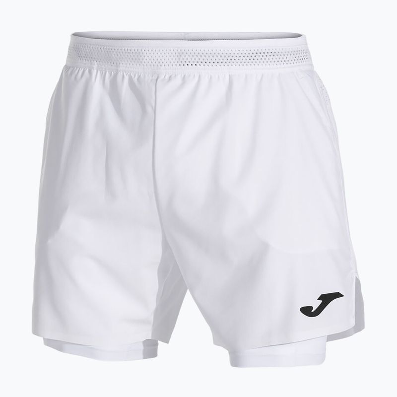 Men's tennis shorts Joma Smash white 3
