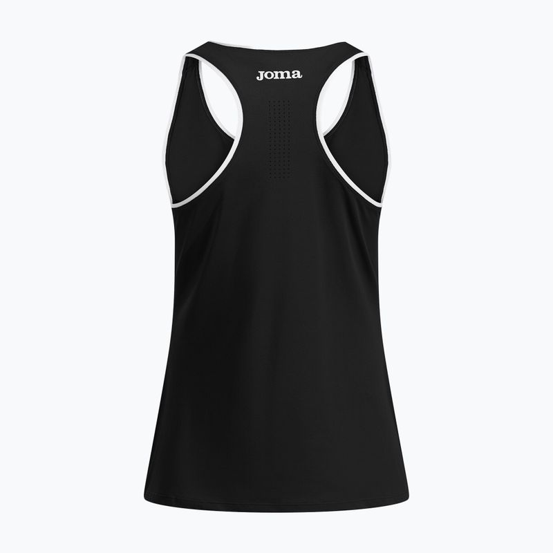 Women's tennis shirt Joma Torneo Tank Top W black 2