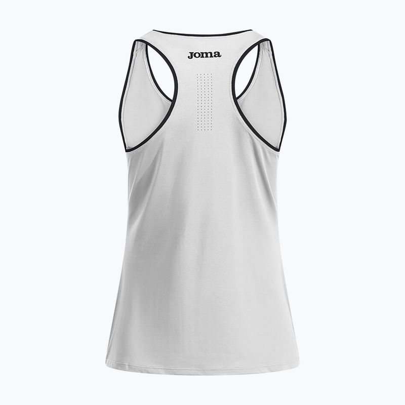 Women's tennis shirt Joma Torneo Tank Top W white 2