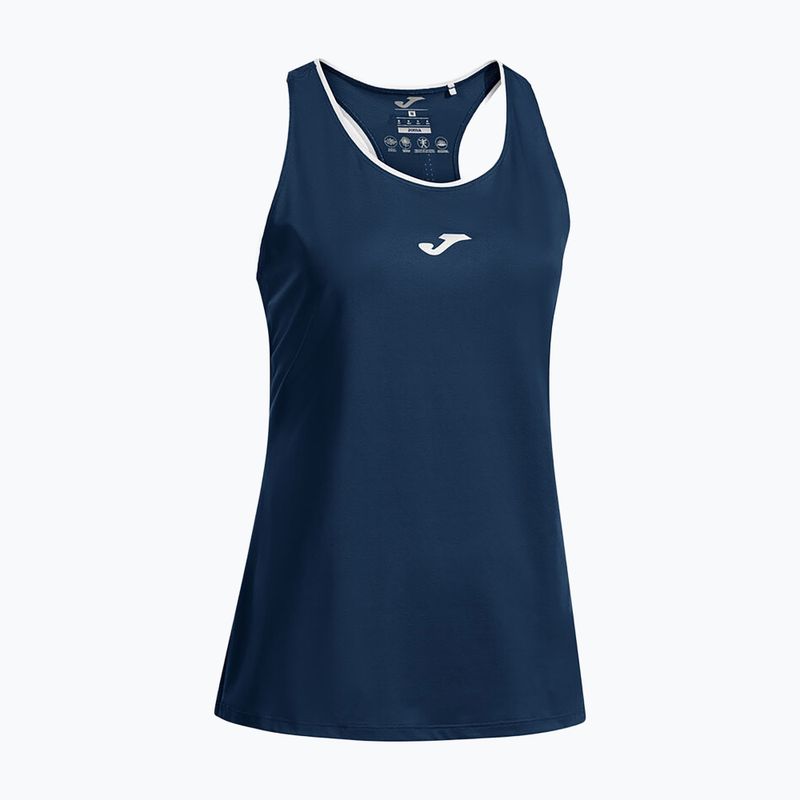 Women's tennis shirt Joma Torneo Tank Top W blue 3