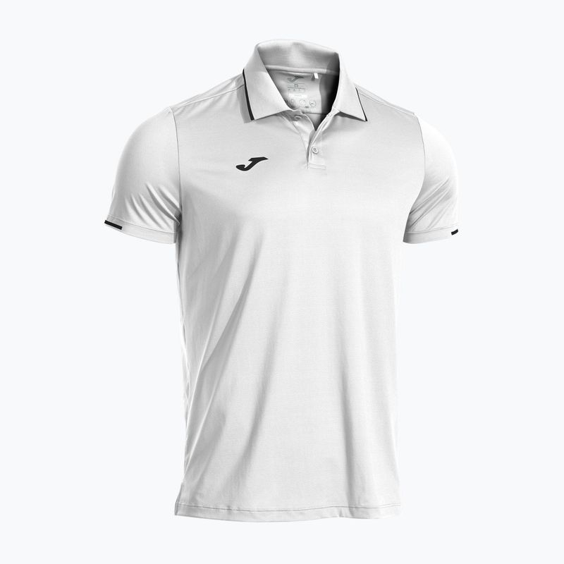 Men's tennis polo shirt Joma Torneo Polo white 3