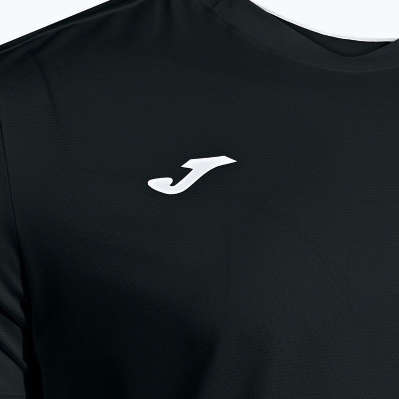 Men's tennis shirt Joma Torneo black 4