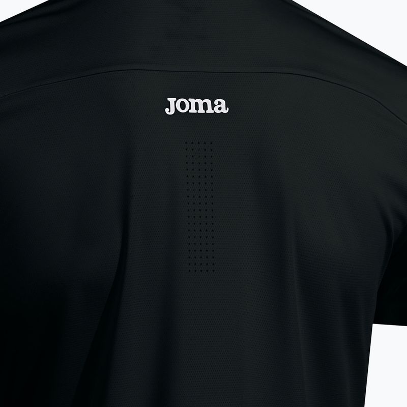 Men's tennis shirt Joma Torneo black 5