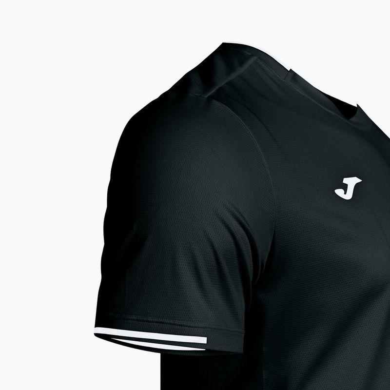 Men's tennis shirt Joma Torneo black 6