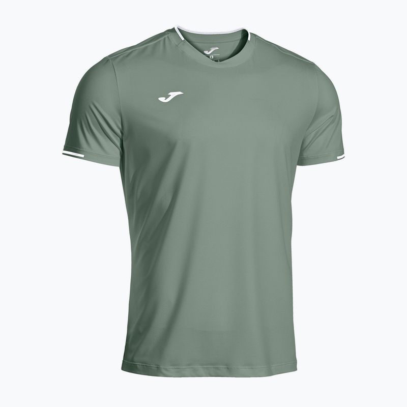 Men's tennis shirt Joma Torneo green 3