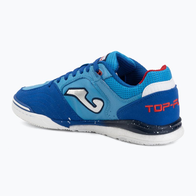 Men's football boots Joma Top Flex Rebound IN royal blue 3