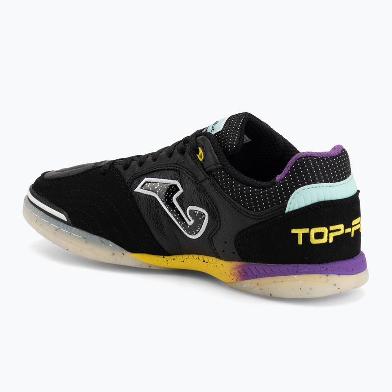 Men's football boots Joma Top Flex 2601 IN black 3