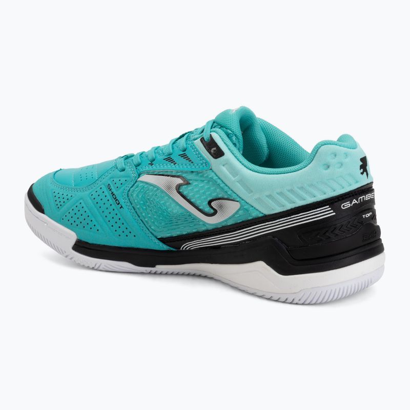 Men's football boots Joma Gambeta IN turquoise 3