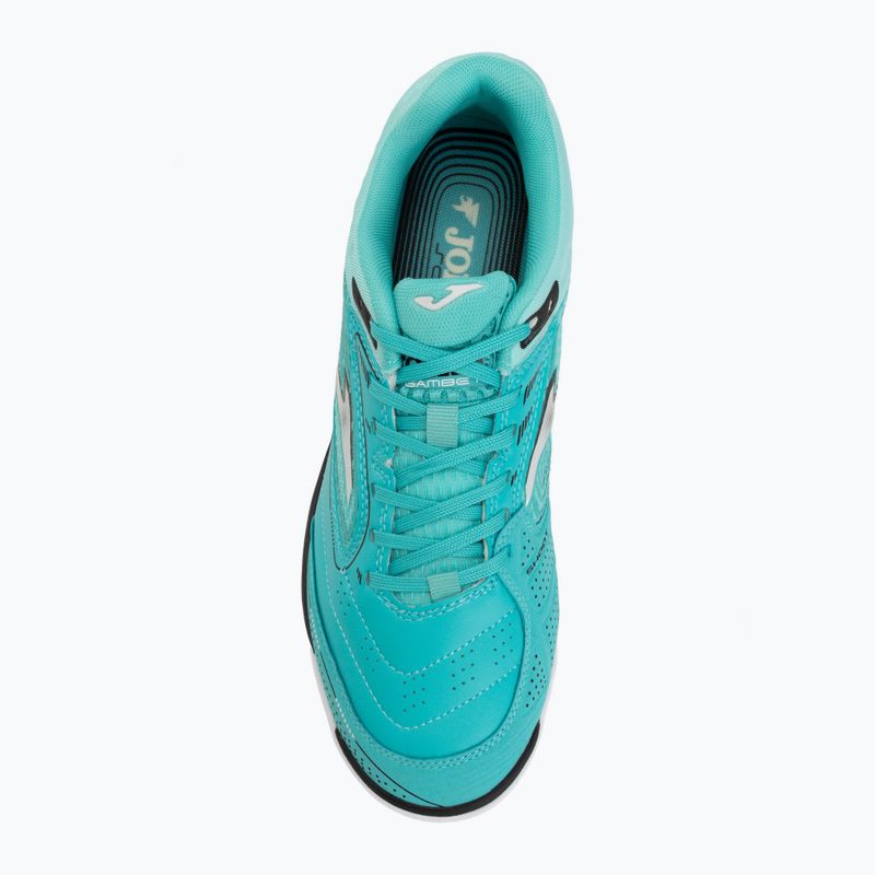 Men's football boots Joma Gambeta IN turquoise 5