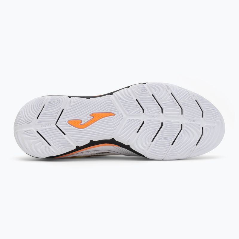 Men's football boots Joma Liga 5 IN white 4