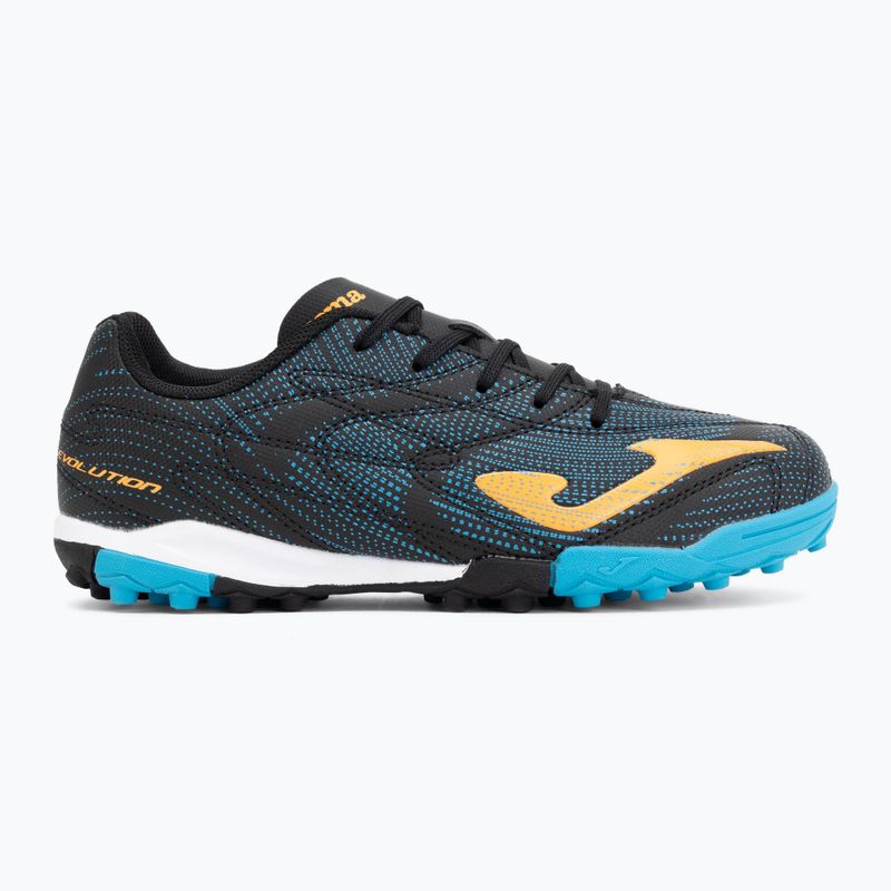 Children's football boots Joma Evolution Jr 2601 TF black 2