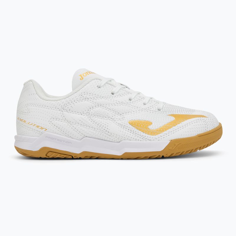 Children's football boots Joma Evolution Jr 2602 IN white 2