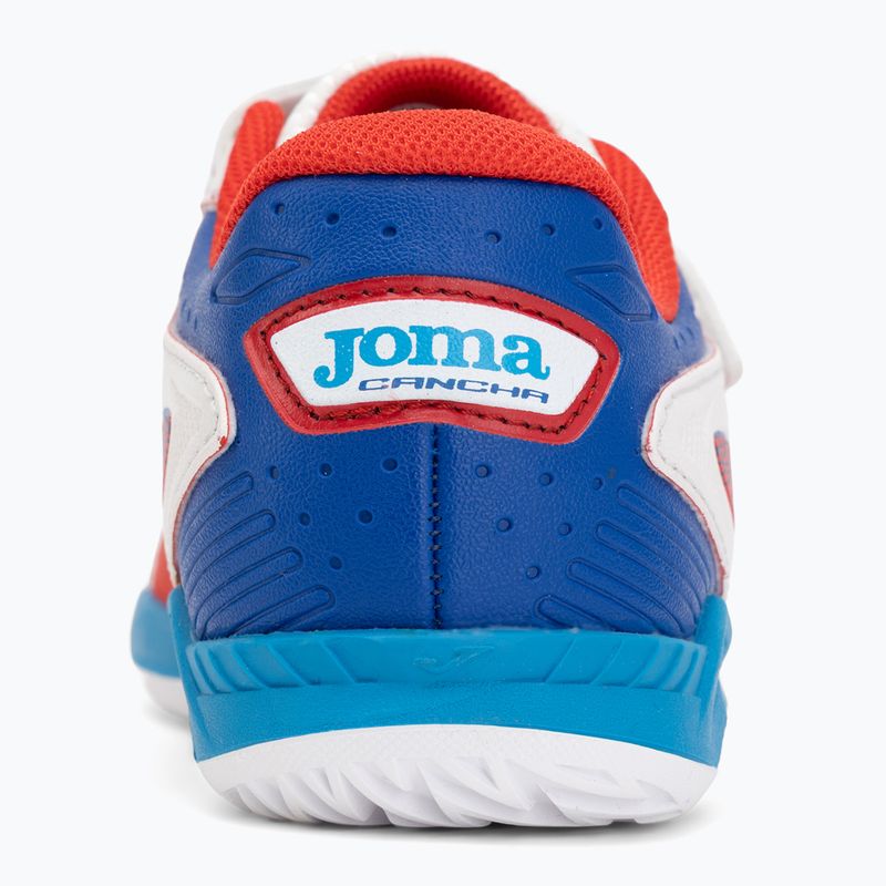 Children's football boots Joma Cancha Jr IN red 6