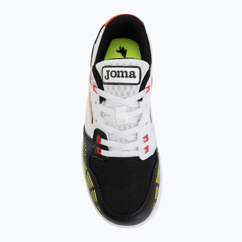 Children's football boots Joma Sala Max Jr IN white/black 5