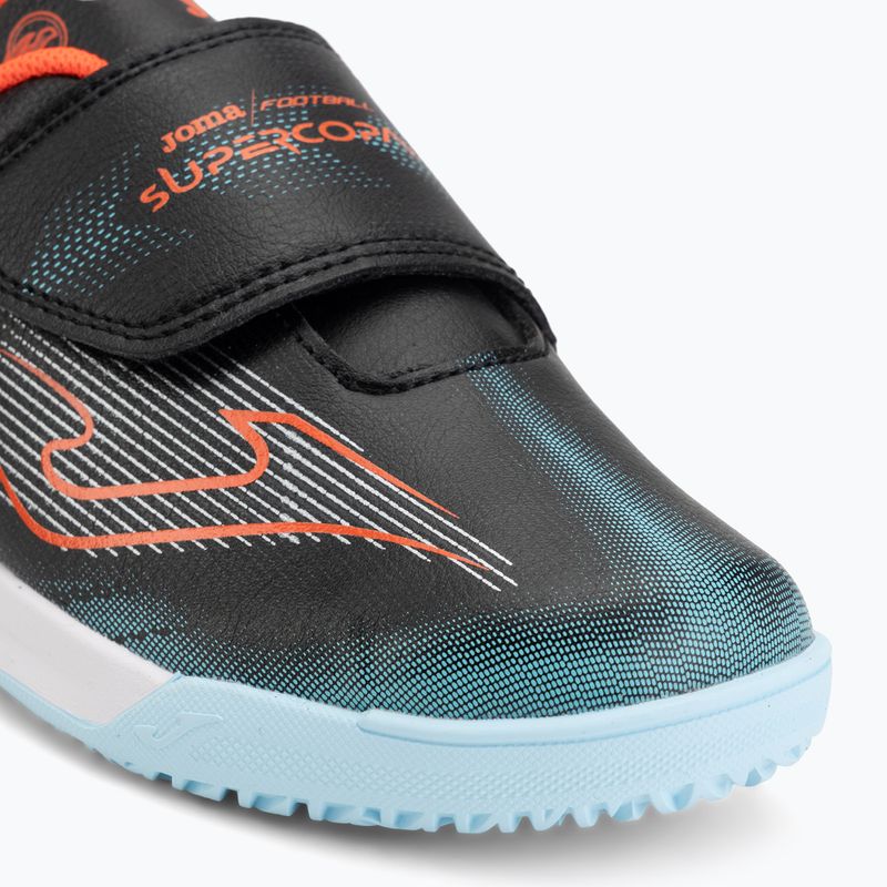 Children's football boots Joma Supercopa Jr IN black 7