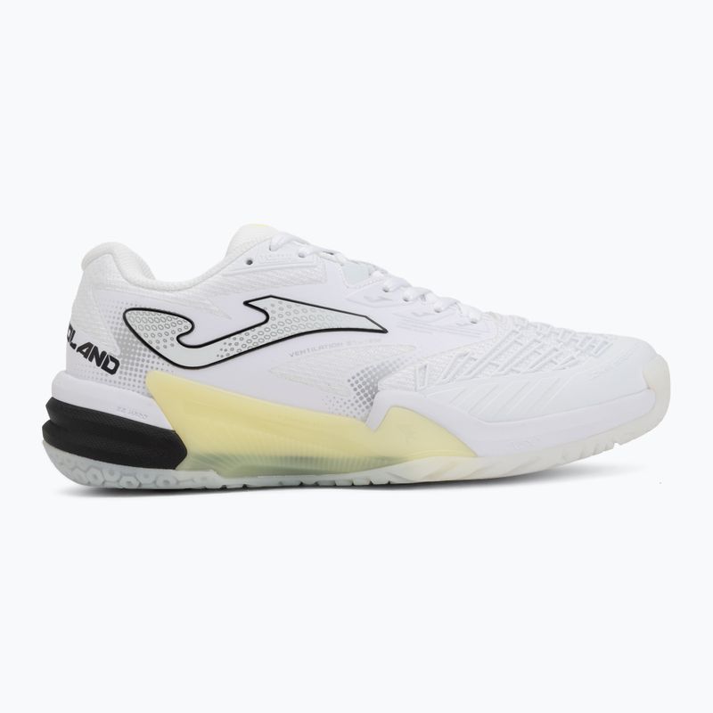 Men's tennis shoes Joma Roland AC white yellow 2