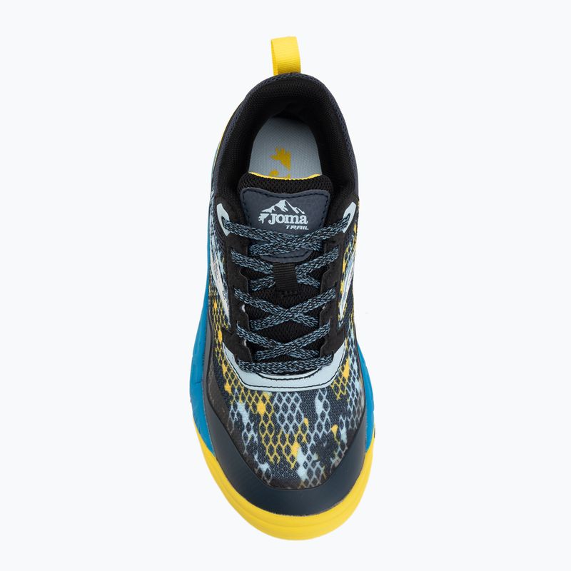 Children's running shoes Joma Sima Jr navy/blue/yellow 5