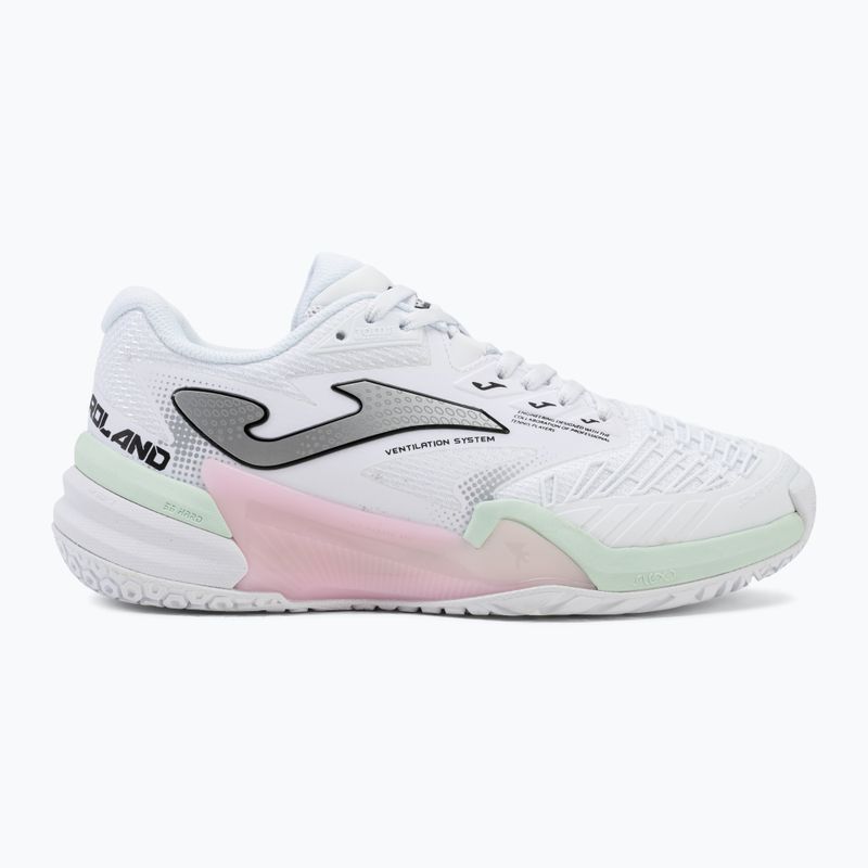 Women's tennis shoes Joma Roland Lady AC white/pink 2