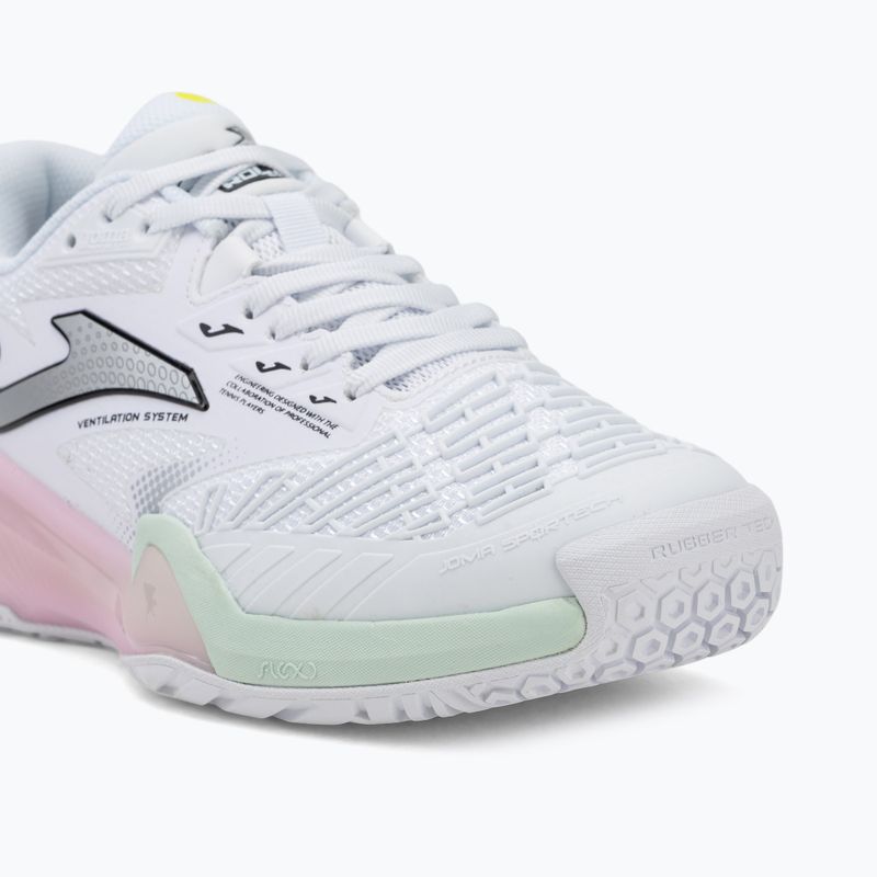 Women's tennis shoes Joma Roland Lady AC white/pink 7