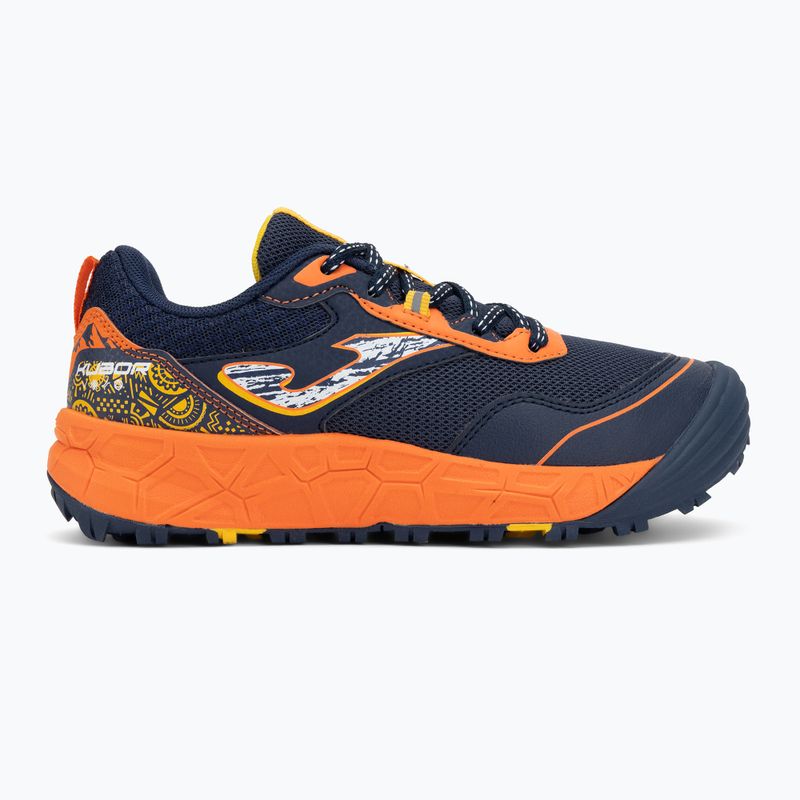 Children's running shoes Joma Kubor Jr navy/blue/orange 2