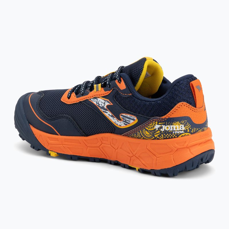 Children's running shoes Joma Kubor Jr navy/blue/orange 3