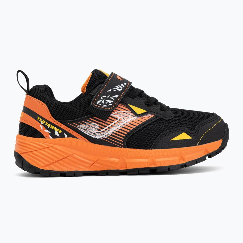 Children's running shoes Joma Tundra Jr black/orange 2