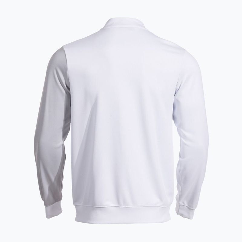 Men's tennis sweatshirt Joma Smash Full Zip white 2