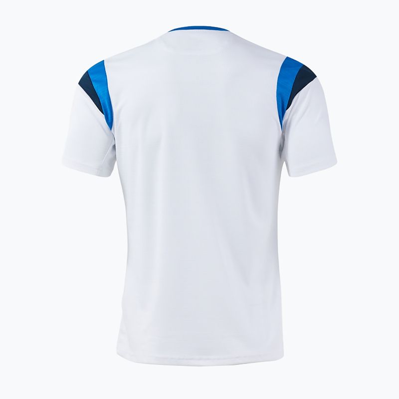 Men's tennis shirt Joma Terra white/royal 2