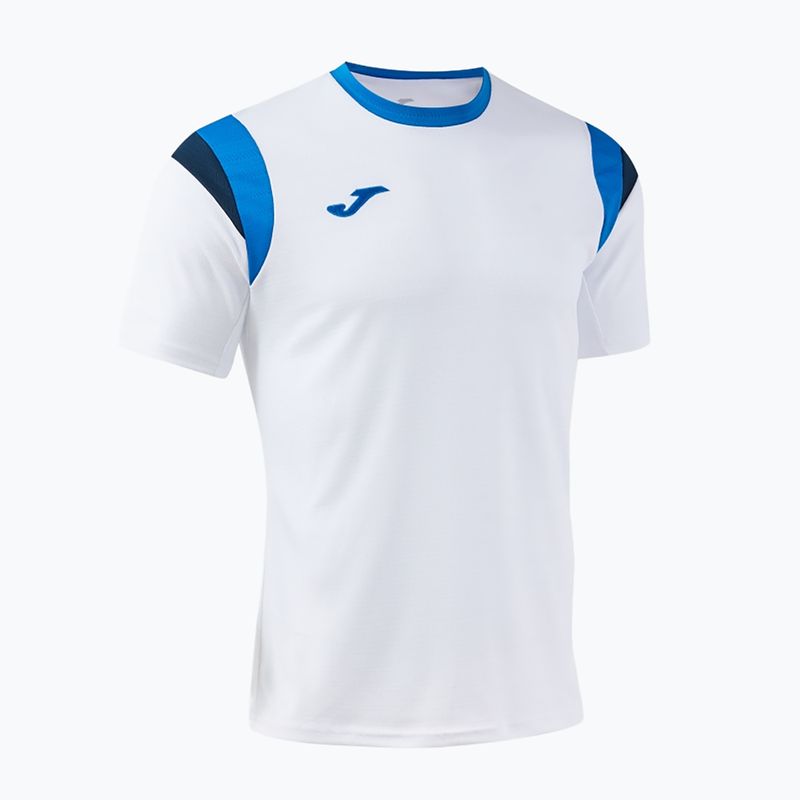 Men's tennis shirt Joma Terra white/royal 3