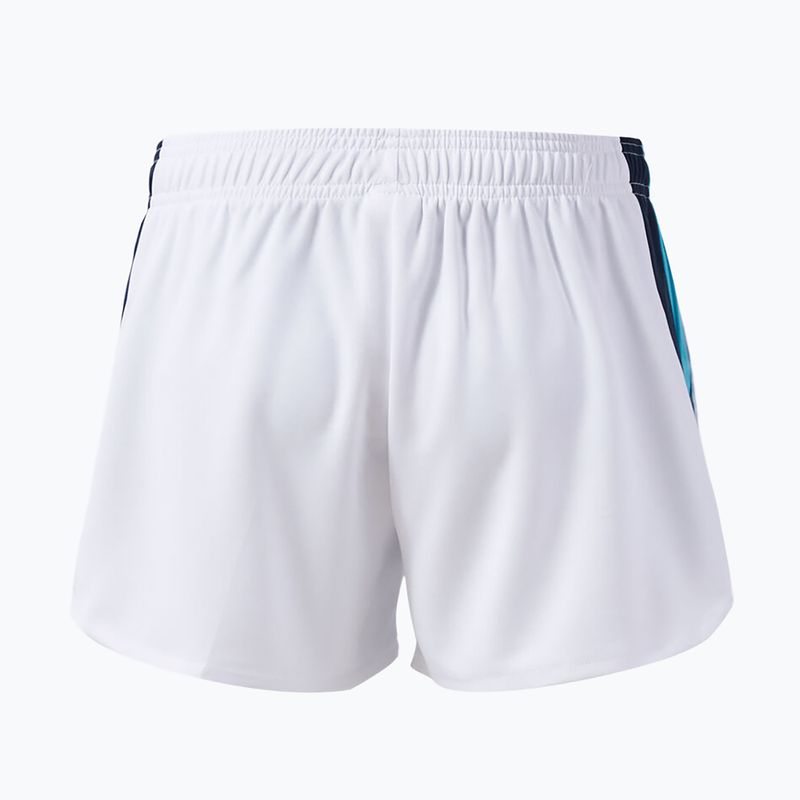 Women's shorts Joma Terra white/turquoise fluor 2