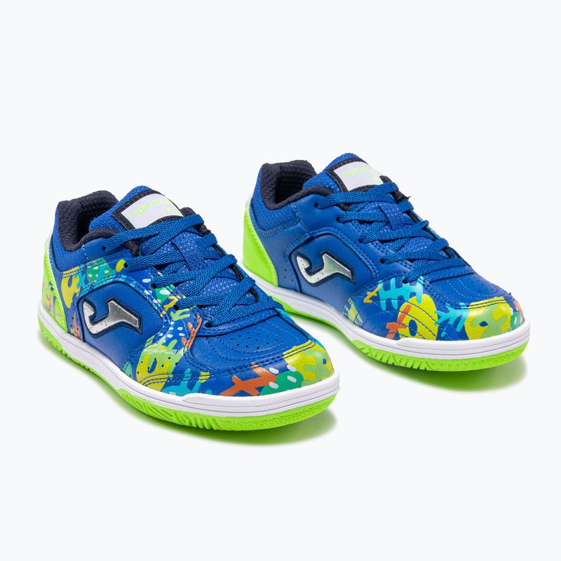 Children's football boots Joma Top Flex Jr IN royal blue 2