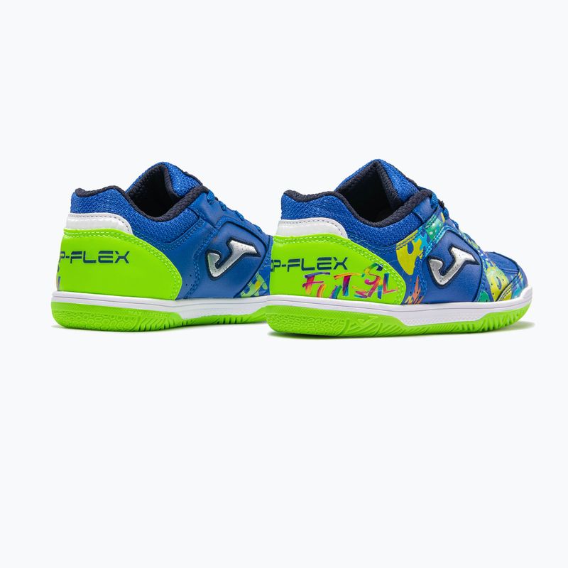 Children's football boots Joma Top Flex Jr IN royal blue 3