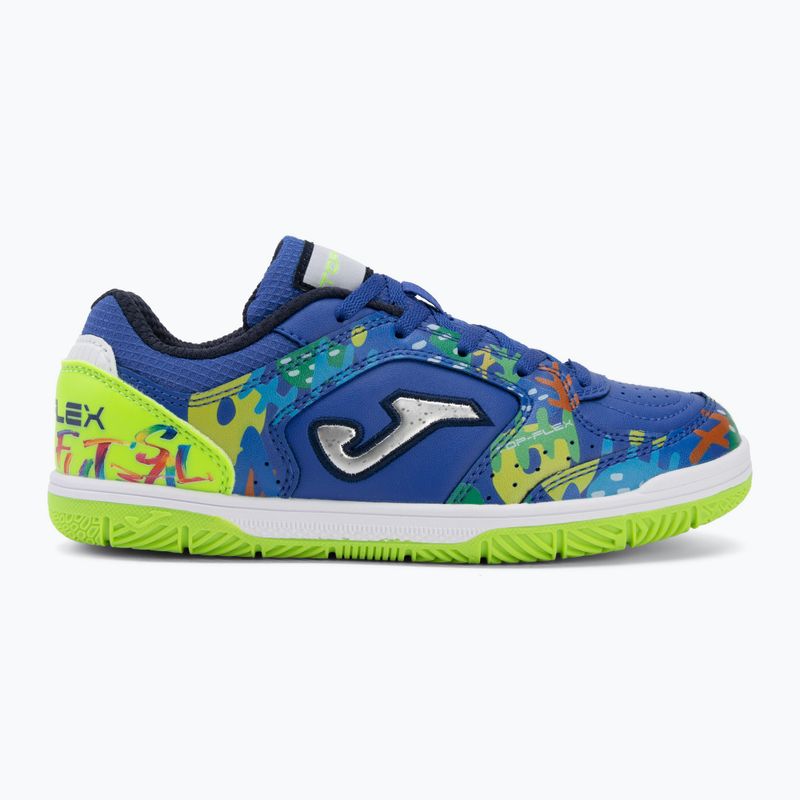 Children's football boots Joma Top Flex Jr IN royal blue 2