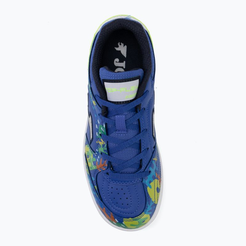 Children's football boots Joma Top Flex Jr IN royal blue 5