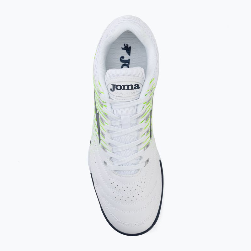 Men's football boots Joma Maxima TF white 5