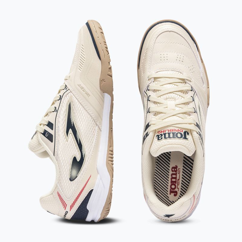 Men's football boots Joma Dribling Indoor beige 4