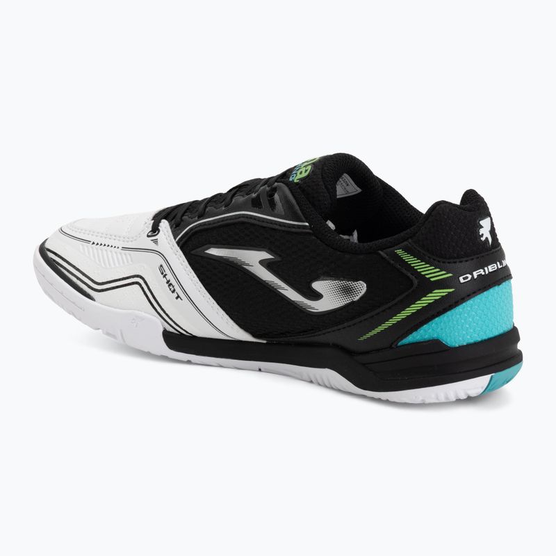 Men's football boots Joma Dribling Indoor white 3