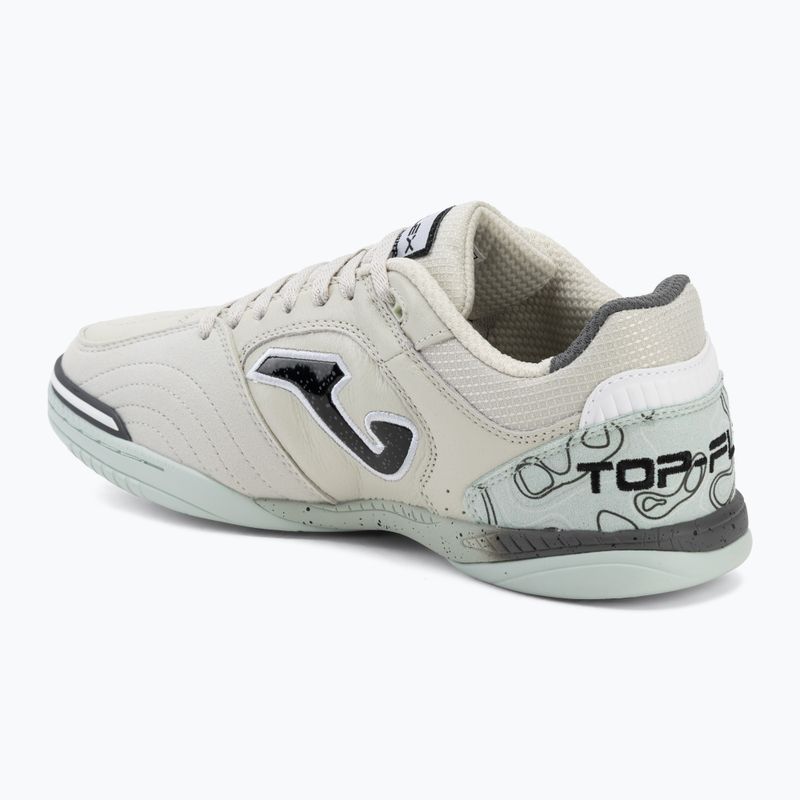Men's football boots Joma Top Flex Indoor light grey 3