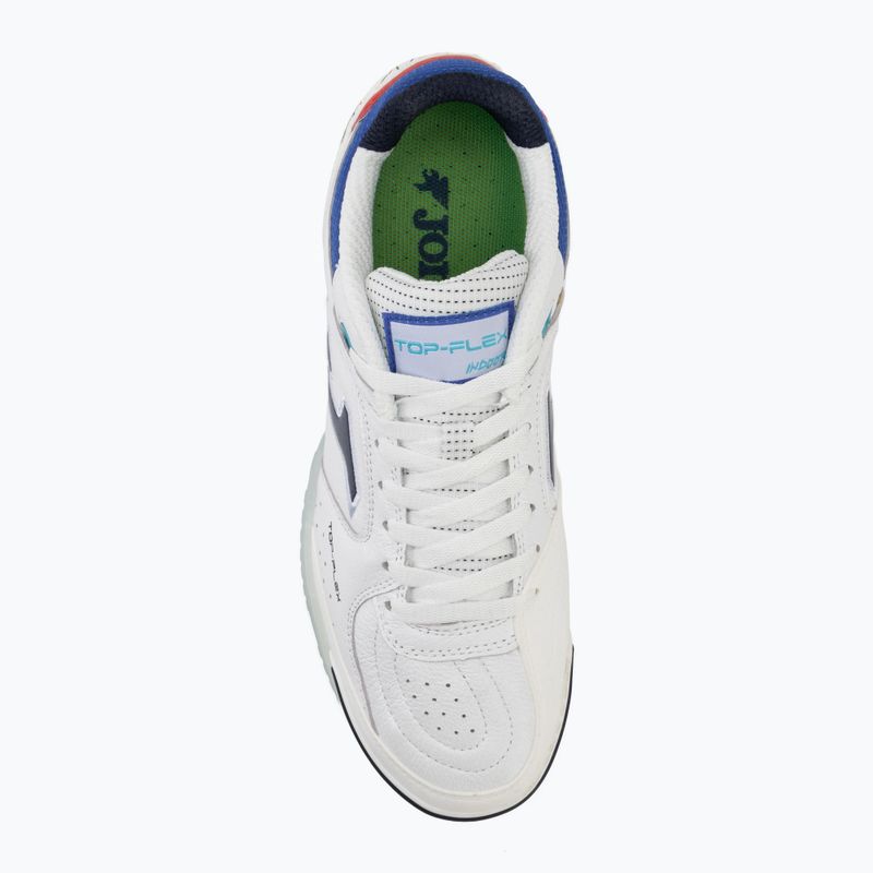 Men's football boots Joma Top Flex Indoor white 5