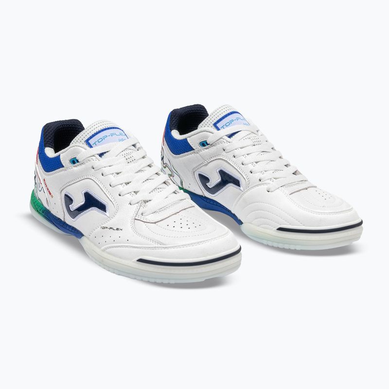 Men's football boots Joma Top Flex Indoor white