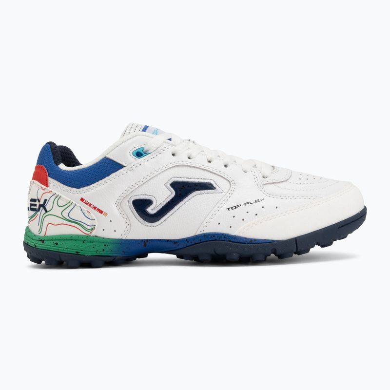 Men's football boots Joma Top Flex TF white 2
