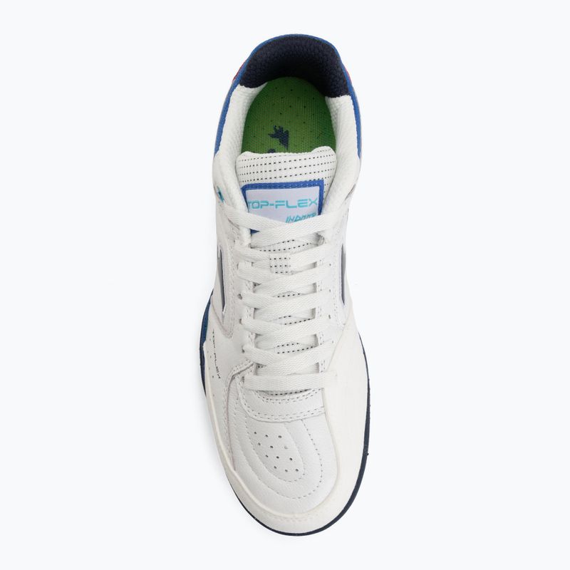Men's football boots Joma Top Flex TF white 5