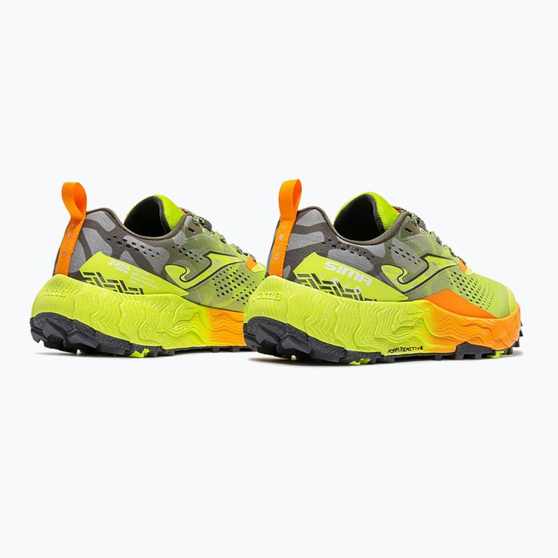 Men's running shoes Joma Sima fluor green 3
