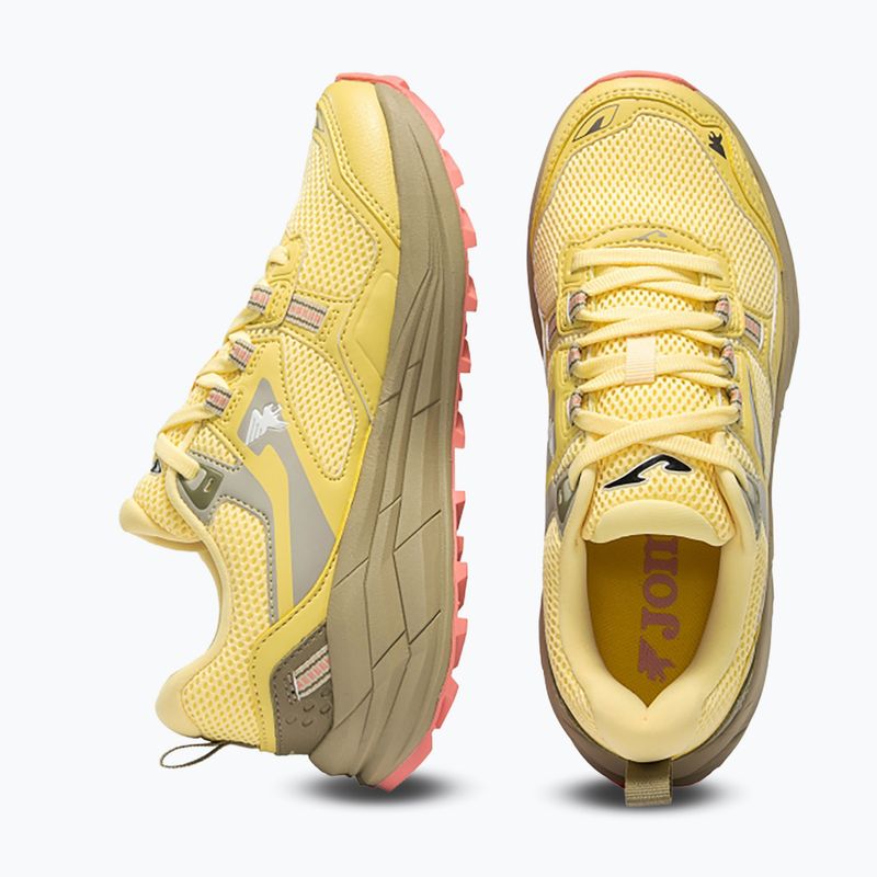 Women's running shoes Joma Shock Lady fluor yellow 4