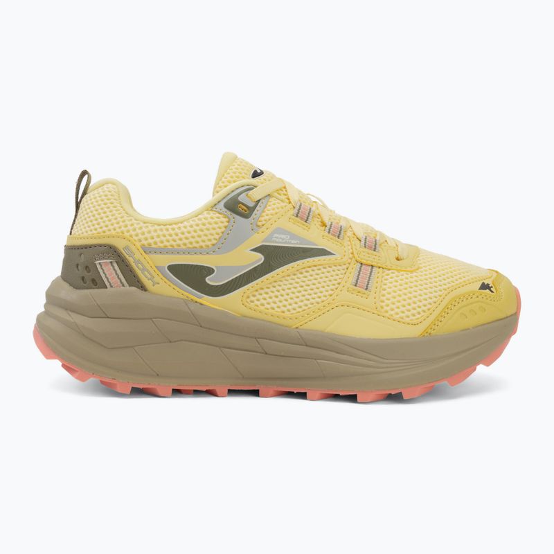 Women's running shoes Joma Shock Lady fluor yellow 2