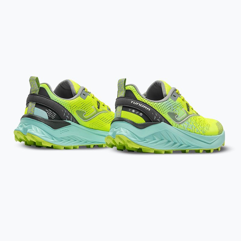 Women's running shoes Joma Tundra Lady fluor green 3