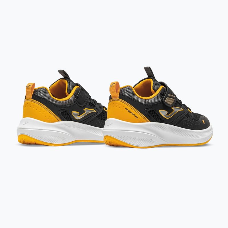 Children's running shoes Joma Ferro Jr black/orange 3