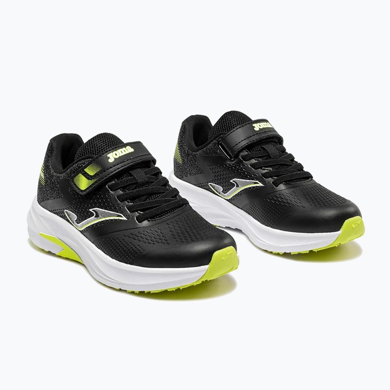 Children's running shoes Joma Speed Jr black/green 2