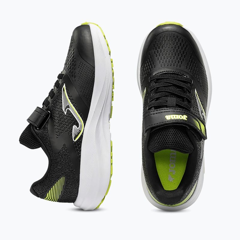 Children's running shoes Joma Speed Jr black/green 4